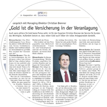 Börsen-Kurier: Christian Brenner im Gespräch 
