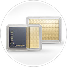 Flexibel, praktisch & zertifiziert: Gold-CombiBar