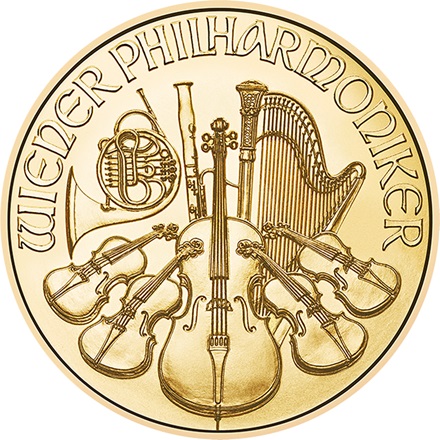 Gold Philharmoniker 1 oz - 2023