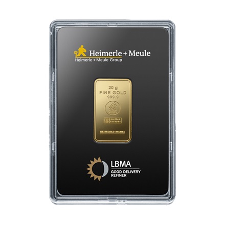 Goldbarren 20 g divers - LBMA zertifiziert
