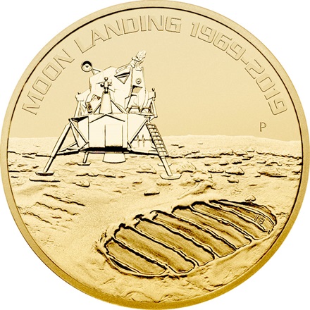 Gold 50 Jahre Mondlandung 1 oz 