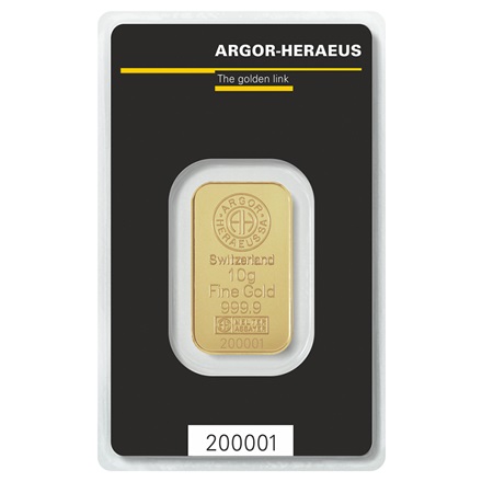 Goldbarren 10g divers - LBMA-zertifizierter Hersteller