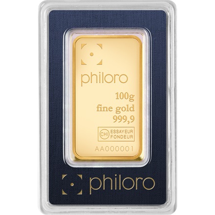 Goldbarren 100g - philoro