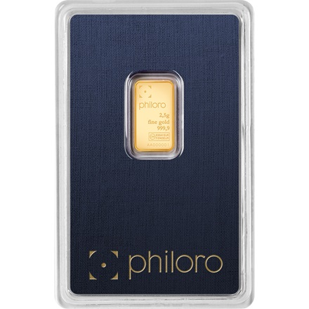Goldbarren 2,5g - philoro