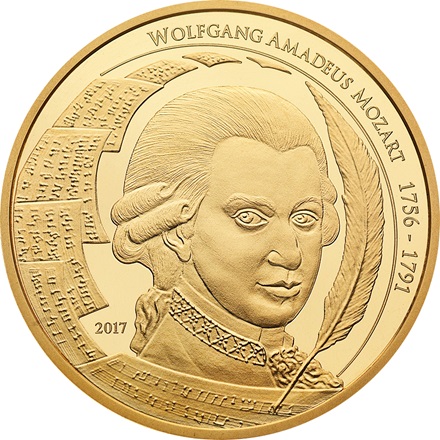 Gold Mozart Coin 1/1 - philoro